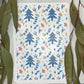 Nordic Christmas Trees Colour Water Transfer 078