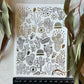 Cactus Desert Dreaming Gold Foil 028
