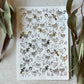 Chookas Patterned Chickens Gold Foil 030