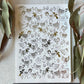 Chookas Patterned Chickens Gold Foil 030