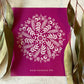 Folk Flowers Dish Silkscreen 226