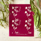 Jungle Proteas and Blossoms 4 Part Silkscreen 286