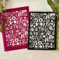 Contemporary All Over Red Rover Silkscreen 296