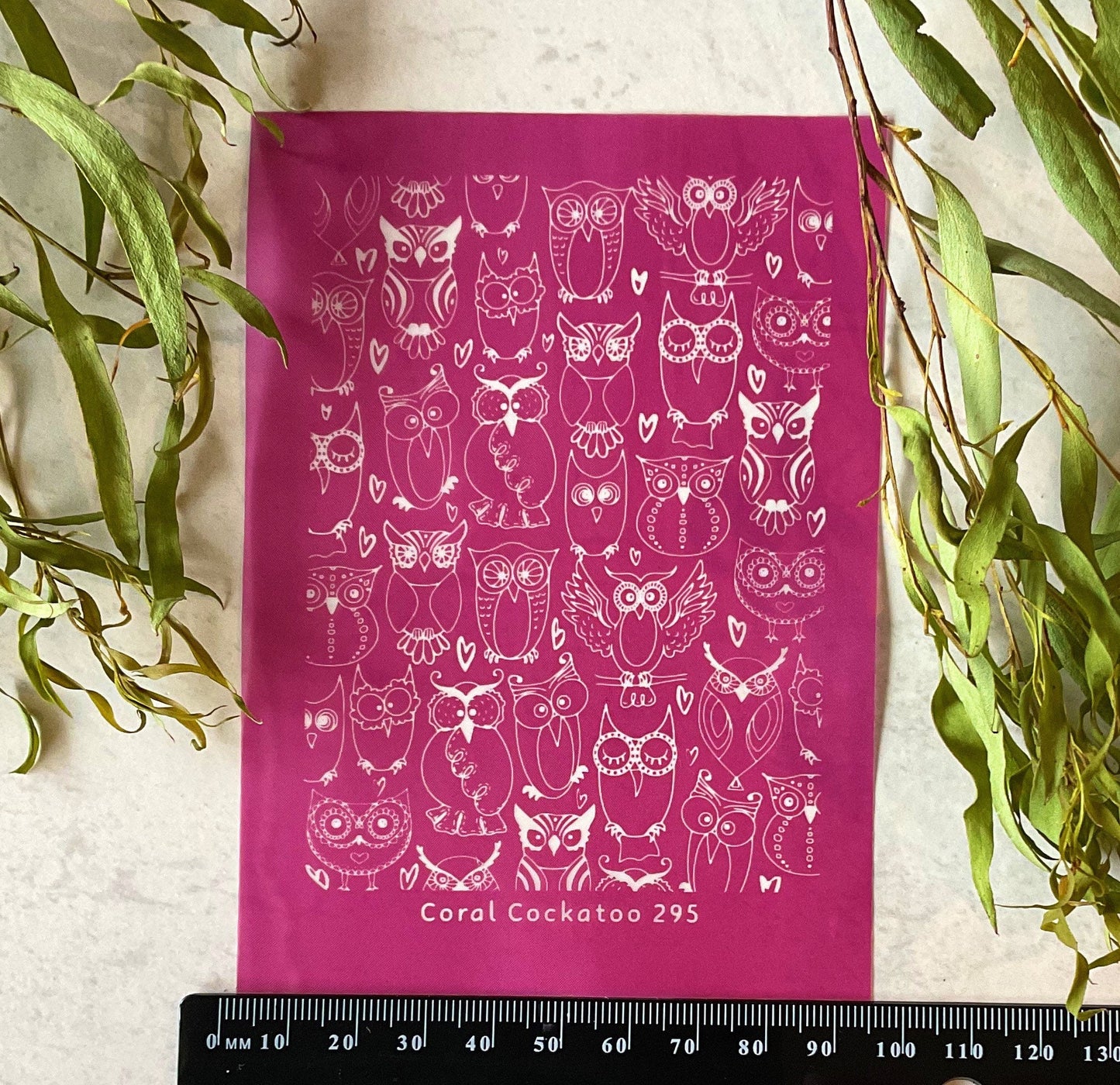 Fancy Cheeky Owls Silkscreen 295