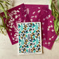 Blooming Jungle Star Flowers 3 Part Silkscreen 285