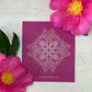 Jewelled Moth Mandala Trinket Dish Silkscreen 311