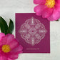 Ornate Leaf Mandala Trinket Dish Silkscreen 310