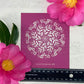 Bush Dandelion Mandala Trinket Dish Silkscreen 308