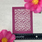 Contemporary Floral Lace Silkscreen 331
