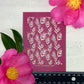 Bohemian Protea Flowers 3 Part Silkscreen 334