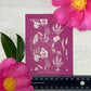 Jungle Leaves 3 Part Silkscreen 333