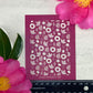 Contemporary Bohemian Florals Silkscreen 337