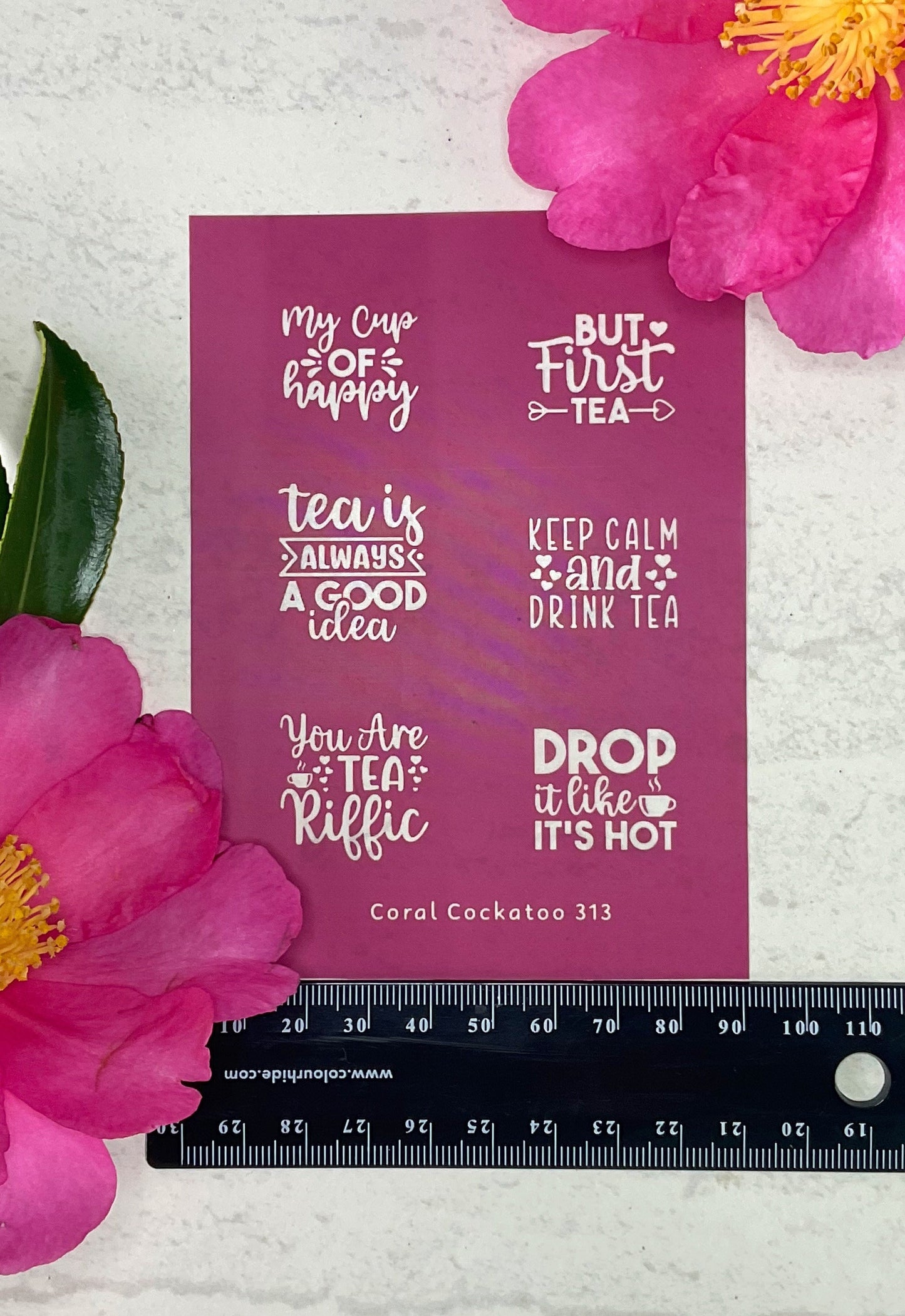 Keep Calm & Drink Tea Sayings 313