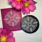Ornate Leaf Mandala Trinket Dish Silkscreen 310