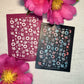 Contemporary Bohemian Florals Silkscreen 337