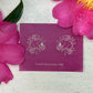 Wombat Earring Pair Mini Silkscreen 342