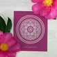 Sundial Mandala Trinket Dish Silkscreen 307