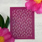 Bohemian Tear Drops Silkscreen 335