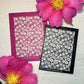 Contemporary Floral Lace Silkscreen 331